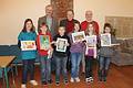 1.Reihe: Sophia Hofmann, Florian Vock, Lukas Pehn, Rita Hristovski, Hannah Ruthmann, Thomas Payer      2. Reihe: Mag. Johann Sohm, Mag. G�nther Gronister, Mag. Anton Ehrenberger